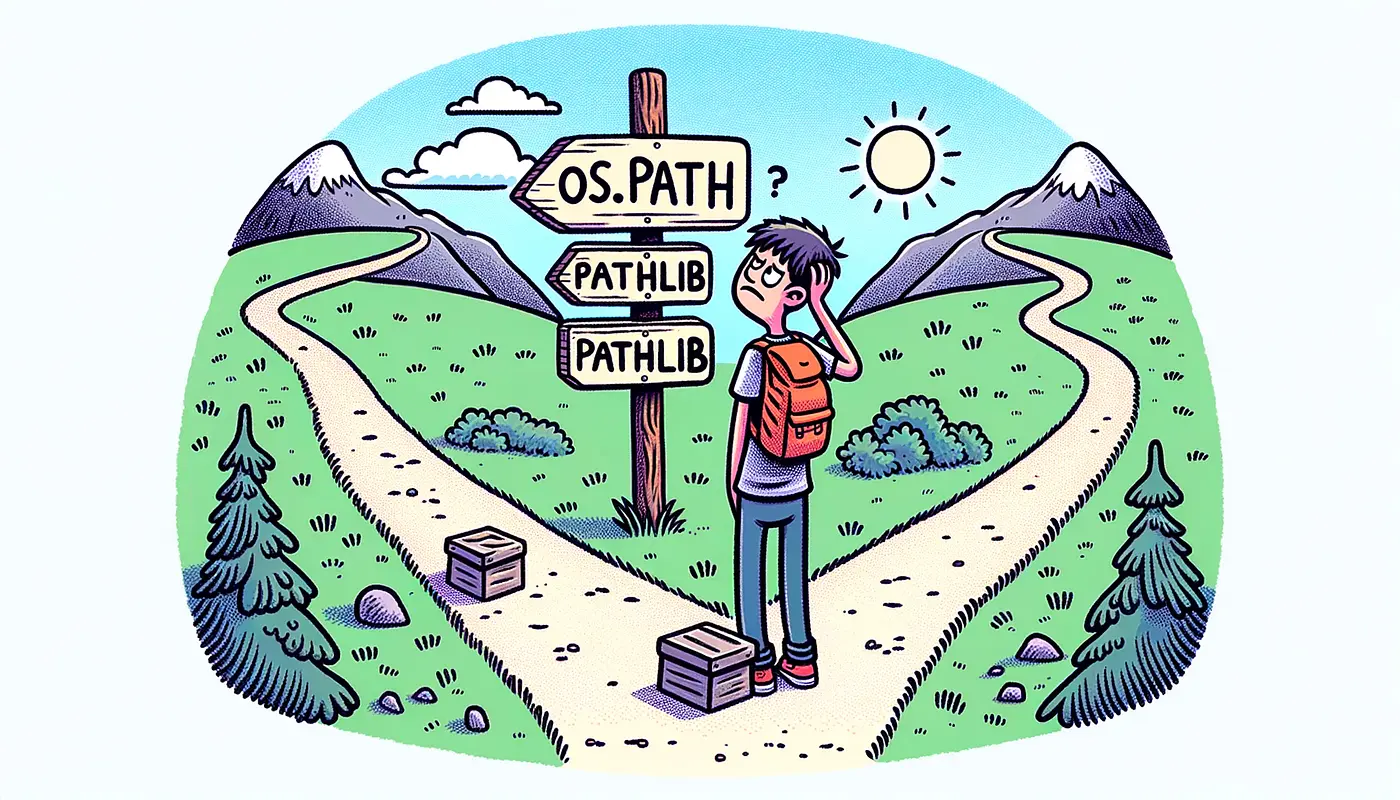 pathlib و  os.path
