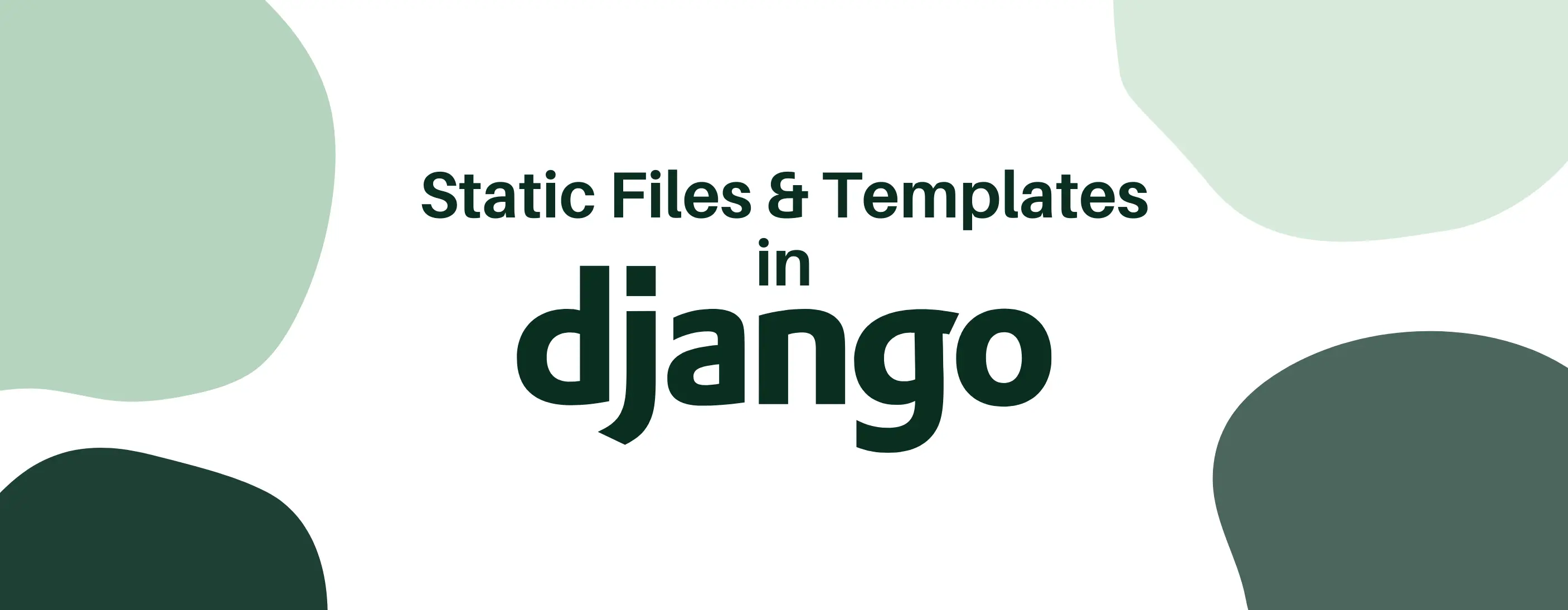 فولدرهای static و templates در جنگو